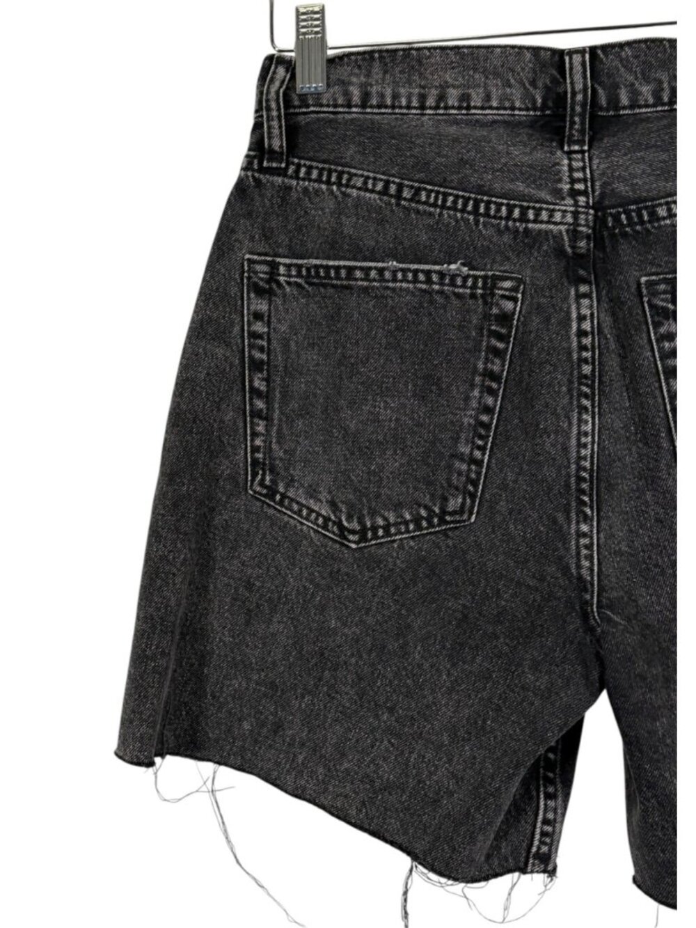 NEW Anine Bing Kat High Rise Jean Shorts Size 26 - Picture 7 of 12